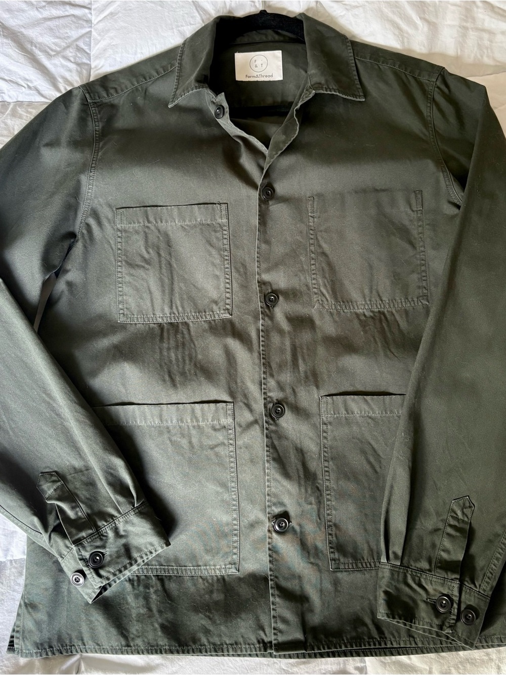 Form & Thread Atelier over shirt Men's Green Size: M